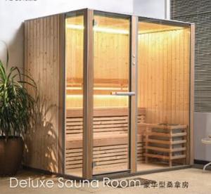 Trendy Sauna Room